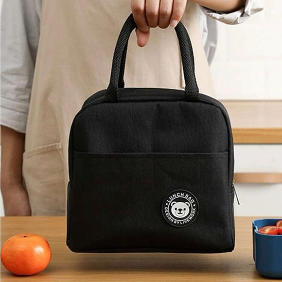 Portable lunch bag with side pocket
Made of Polyester - Picture 6 of 6
